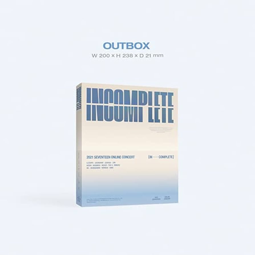 Amazon.co.jp | 2021 SEVENTEEN ONLINE CONCERT [IN-COMPLETE](Blu-ray