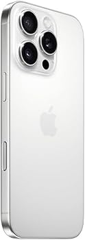 Apple iPhone 16 Pro (eSIM only), 256GB, White Titanium - Unlocked
