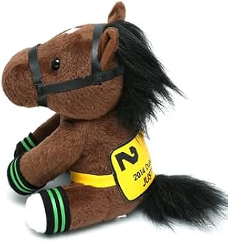 Amazon.co.jp: 匿名 2014 ドバイDF GI 優勝 ジャスタウェイ ぬいぐるみ