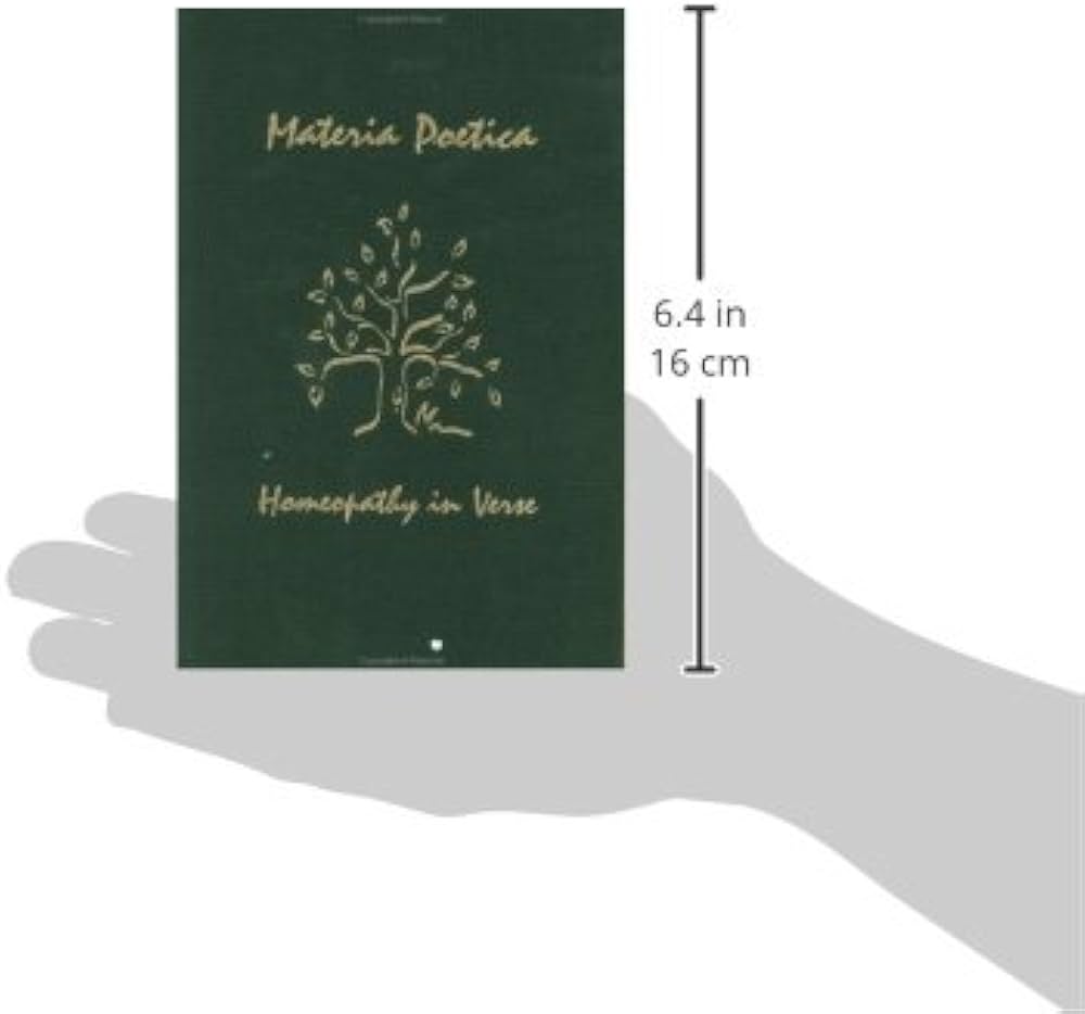 Materia Poetica: Homeopathy in Verse : Chatroux, Sylvia Seroussi