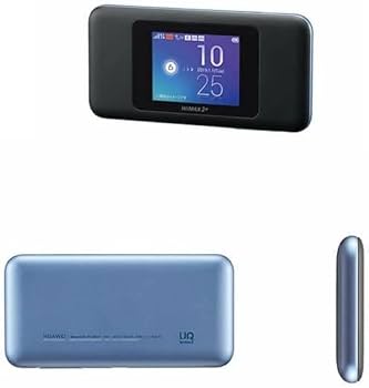 Amazon.co.jp: Speed Wi-Fi NEXT W06 HWD37SKA Black x Blue : Computers