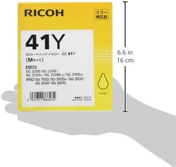 Amazon.co.jp: リコー SGカートリッジ イエロー GC41Y : パソコン