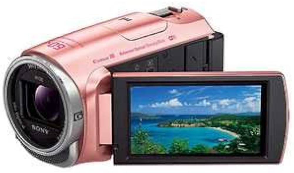 Amazon | SONY HDビデオカメラ Handycam HDR-CX670 ピンク 光学30倍
