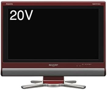 Amazon | SHARP 20V型ハイビジョン 液晶テレビ AQUOSレッド AQUOS LC