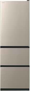 Amazon | 日立 冷蔵庫 幅60cm 375L 右開き R-V38V N ライトゴールド