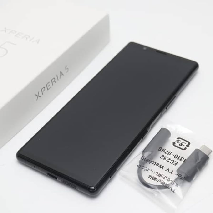 Amazon | SIMフリー Xperia 5 SOV41 Black AU | au(エーユー