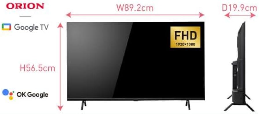Amazon | オリオン ORION 40インチ フルハイビジョン スマートテレビ