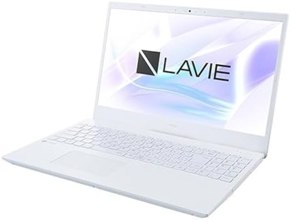 Amazon.co.jp: ノートパソコン 15.6型 パールホワイト NEC PC-N156CGAW