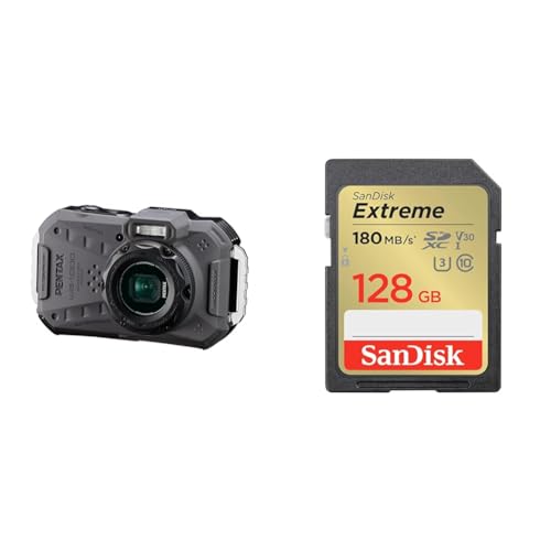 Amazon | ペンタックス PENTAX WG-1000 グレー 【SD128GBセット】 本格