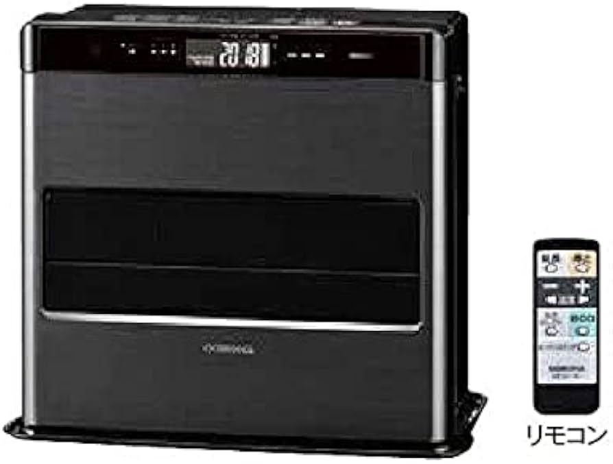 Amazon | コロナ：石油ファンヒーター(リモコン付)(グランブラック)/FH