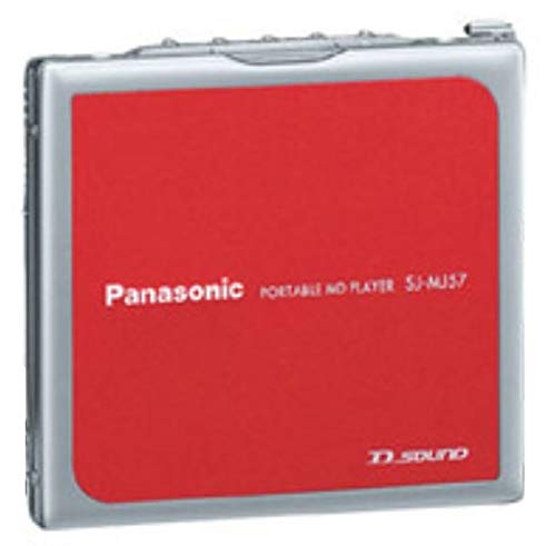 Amazon.co.jp: パナソニック ポータブルMDプレーヤー レッド SJ-MJ57-R