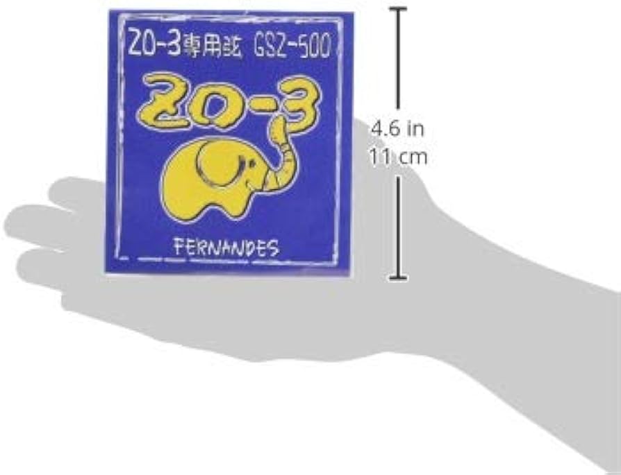 Amazon.co.jp: FERNANDES フェルナンデス zo-3 弦 GSZ 500 : 楽器