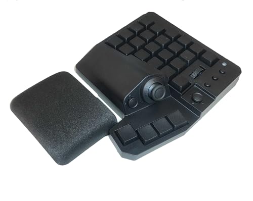 MH-Device - MH-Zeta ジョイスティック・ホイール付き47キー片手