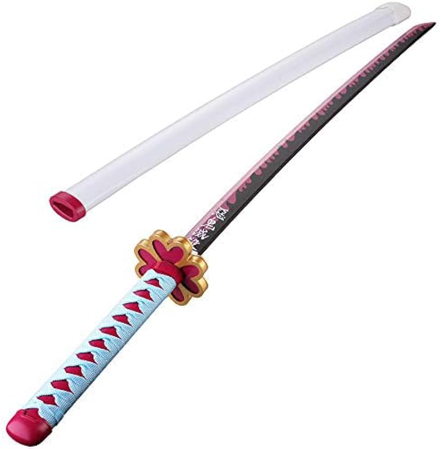 Amazon.co.jp: ASINKING 鬼滅の刃 甘露寺蜜璃 刀 ABS 恋柱 甘露寺 日輪