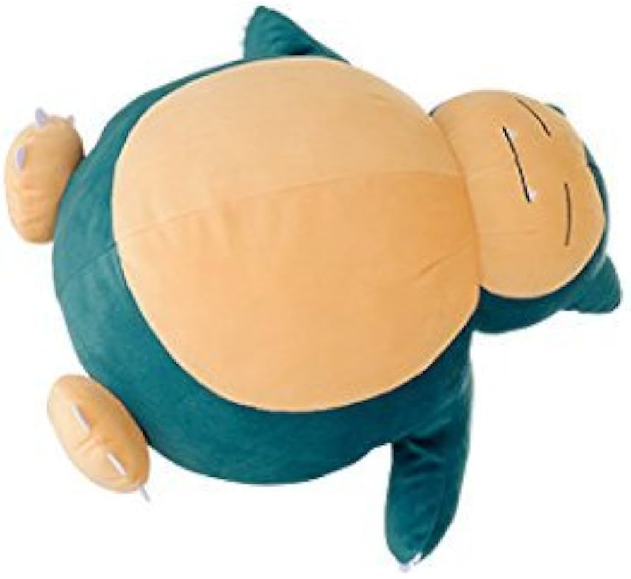 Amazon.co.jp: ポケットモンスター めちゃでかカビゴンぬいぐるみ