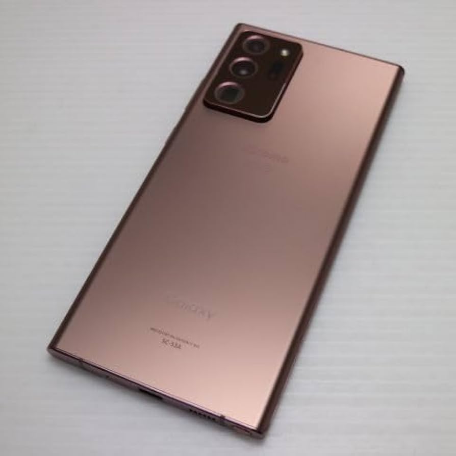 Amazon.co.jp: ドコモ Galaxy Note20 ultra 5G SC-53A 本体 (mystic