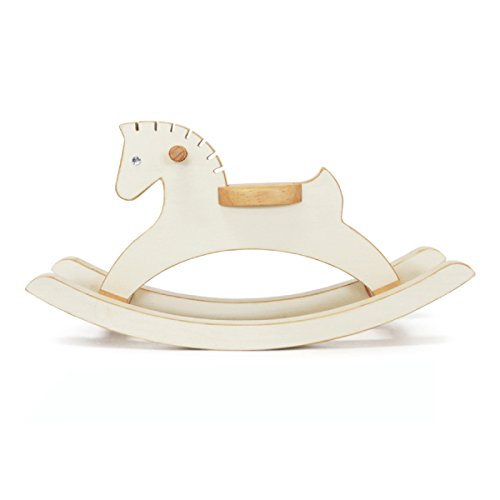 Amazon.co.jp: 木製 手作り ロッキング・ホース 木馬 おしゃれな置物