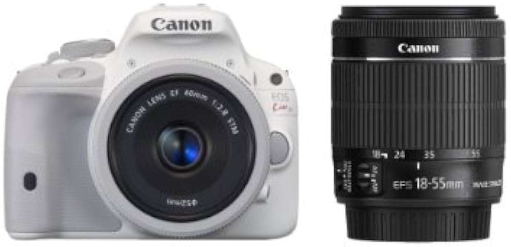 Amazon | Canon デジタル一眼レフカメラ EOS Kiss X7(ホワイト) ダブル