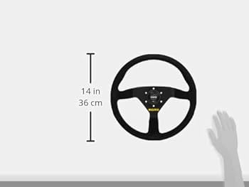 Amazon | MOMO(モモ) ステアリング MOD.78 35パイ BK/スエード M-45