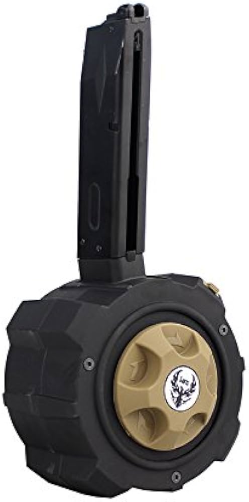Amazon | HFC Airsoft Beretta M92F用 145連ガスドラムマガジン