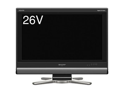 Amazon | シャープ 26V型 ハイビジョン 液晶テレビ ブラック AQUOS LC