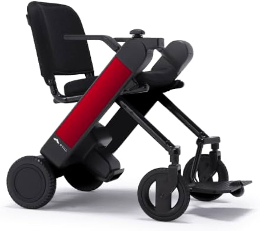 Amazon | WHILL Model F 折りたたみ式電動車椅子 軽量 耐荷重115kg