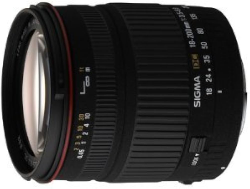 Amazon | SIGMA 18-200mm F3.5-6.3 DC デジタル専用 ニコン用 | カメラ