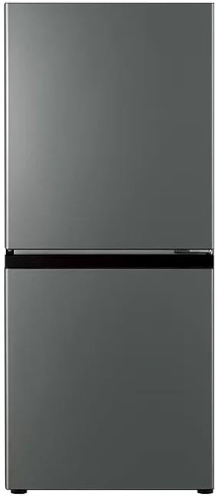 Amazon | 冷凍冷蔵庫 右開き 2ドア 137L （色：ダークシルバー） AQR
