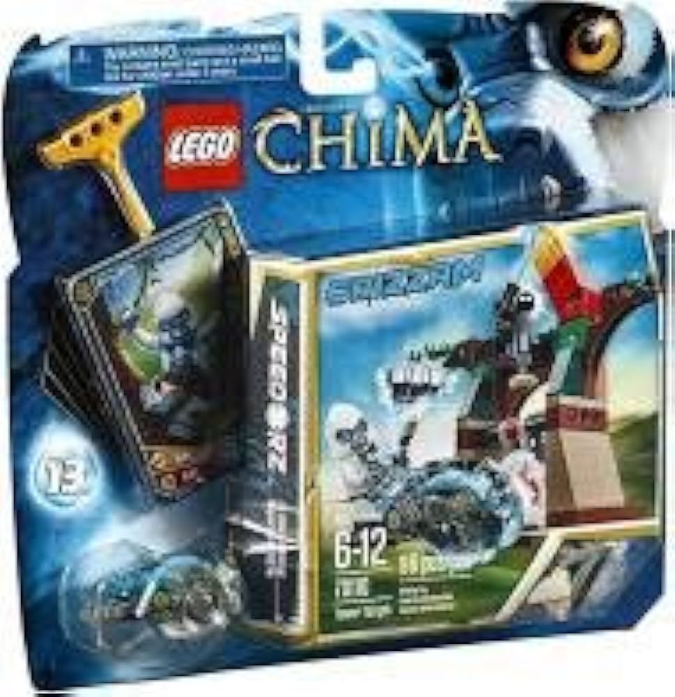 LEGO CHIMA Tower Target 70110 Grizzam/Speedorz: Amazon.com: Books