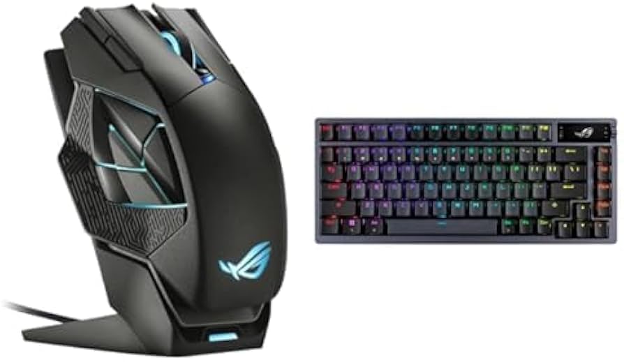 Amazon.com: ASUS ROG Spatha X Wireless Gaming Mouse,Magnetic