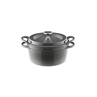 Amazon.co.jp: バーミキュラ 鋳物ホーロー鍋 14cm ストーン 無水調理