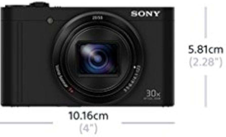 Amazon.com : Sony DSCWX500/B Digital Camera with 3-Inch LCD (Black