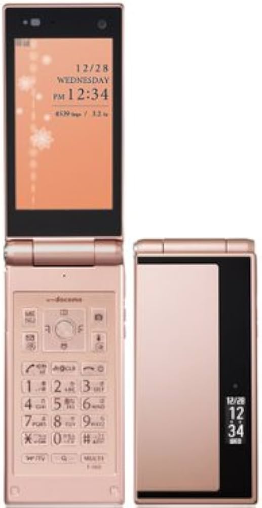 Amazon | docomo F-06D ローズゴールド | 富士通 | 携帯電話本体