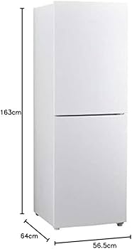 Amazon | ハイアール 218L 冷凍冷蔵庫 JR-NF218B-W ホワイト | Haier