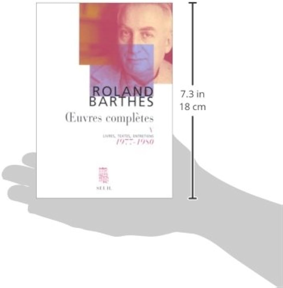 Amazon.co.jp: Oeuvres complètes t.5 : Roland Barthes: 本