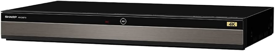 Amazon | シャープ 2TB 3番組同時録画 4K ブルーレイレコーダー 4B