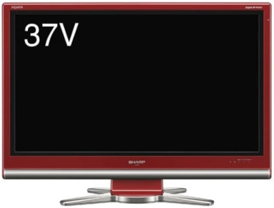 Amazon | シャープ 37V型 フルハイビジョン 液晶テレビ レッド AQUOS