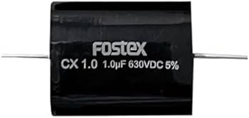 Amazon.co.jp: FOSTEX フィルムコンデンサー CX1.0 （1.0μF/630VDC） 2