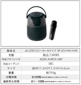 Amazon.co.jp: LITHON ライソン よいどれスピーカー&マイク SP-43 普段