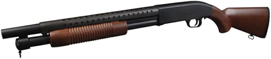 Amazon | DOUBLE EAGLE モスバーグM500 ウッド風ストックモデル エア