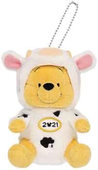 Amazon.co.jp: くまのプーさん 干支ぬいぐるみバッジ 2021年 ニュー