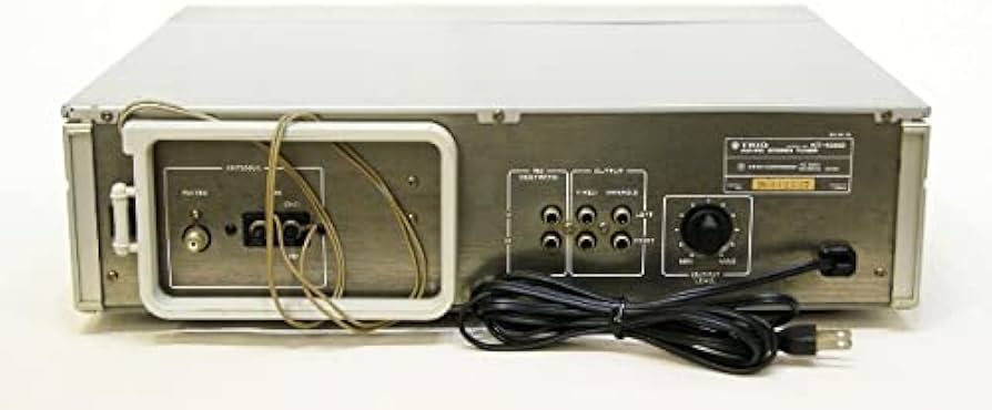 Amazon.co.jp: TRIO トリオ KT-1000 シルバー FM/AMチューナー