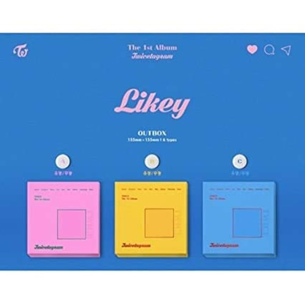 Amazon.com: TWICE [TWICETAGRAM] 1st Album Random Ver CD+Book+