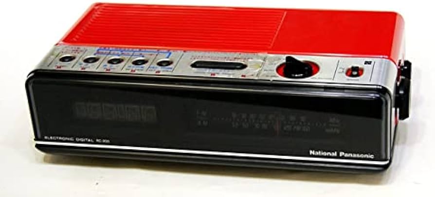 Amazon.co.jp: National Panasonic RC-200 Red FM/AM 2 Band