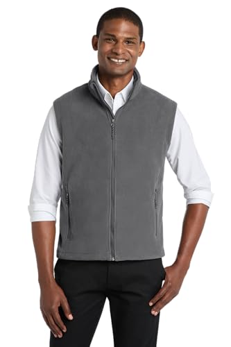 Port Authority Value Fleece Vest F219, Iron Grey, X-Small at
