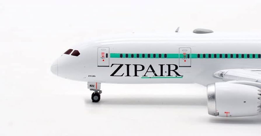 Amazon.com: JC Wings ZIPAIR for Boeing 787-8 JA822J Flaps Down 1