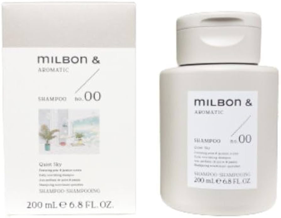 Amazon | Milbon and MILBON & Shampoo No. 00, 7.8 fl oz (200 ml