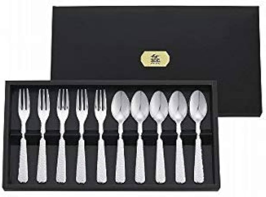 Amazon｜燕匠一 鎚目スプーンフォーク10P 170-004 004-V119 カトラリー