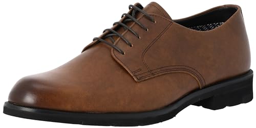 ビジネスシューズ 革靴 プレーントゥ ダークブラウン」の人気商品一覧