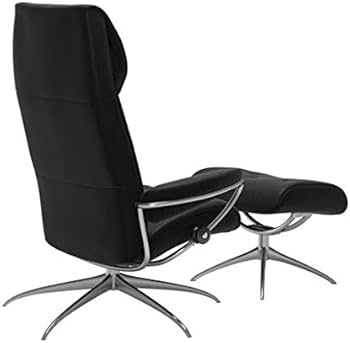 Amazon｜EKORNES [正規品]ストレスレス®メトロ スター ブラック/クロム